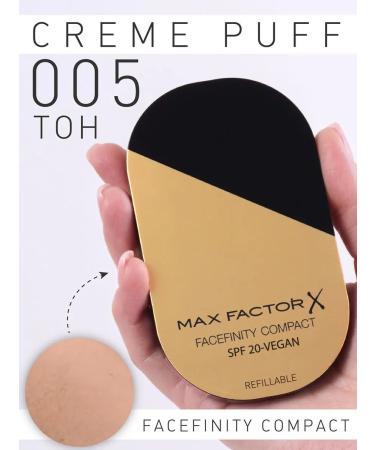 MAX FACTOR Compact powder X Facefinity Compact tone 05 Sand - Buy Online on GoSupps.com