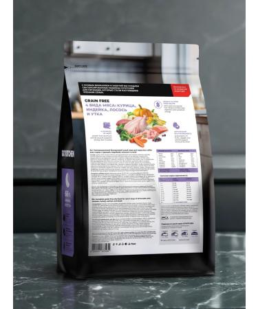 GO'KITCHEN Dry food for adult dogs 4 types of meat 5.44 kg - Buy Online on GoSupps.com