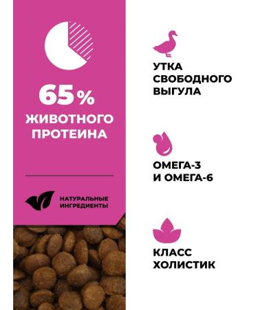 GO'KITCHEN Dry food for puppies and dogs duck vegetables 1.59 kg - Buy Online on GoSupps.com