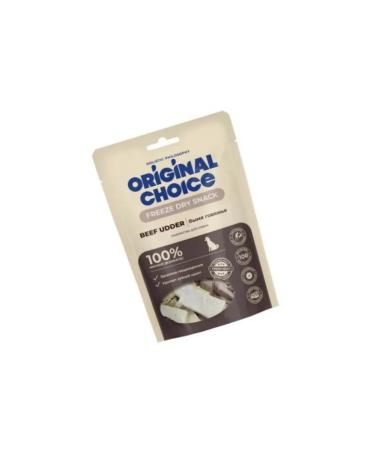 Original Choice Slumed treat for dogs udder beef - 60 g - Buy Online on GoSupps.com