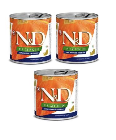Farmina Canned food ND Pumpkin for puppies lamb and pumpkin 285g (3pcs) - Buy Online on GoSupps.com