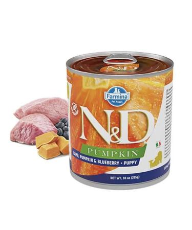 Farmina Canned food ND Pumpkin for puppies lamb and pumpkin 285g (3pcs) - Buy Online on GoSupps.com