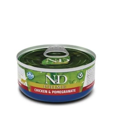 Farmina Canned food ND Prime chicken with a grenade for cats 70g (6pcs)