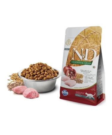 Farmina ND Ancestral Grain for adult cats chicken and grenades 300g - Buy Online on GoSupps.com