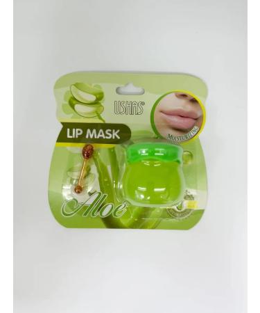 ushas Lip mask with aloe vera