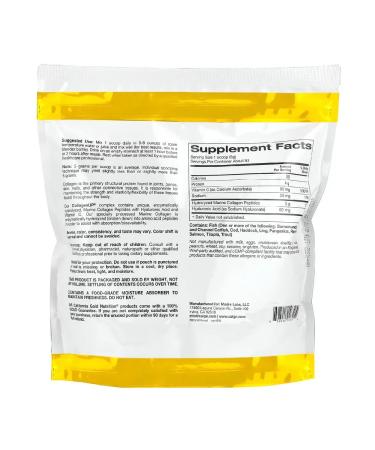 California Gold Nutrition Collagen Up collagen with vitamin C 464 grams - Buy Online on GoSupps.com
