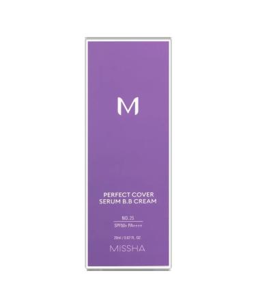 MISSHA Anti-Age BB Cream 25 Heating-beige M Perfect Cover Serum - Buy Online on GoSupps.com