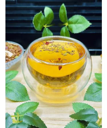 Healthy tea African tea Roibos (Roybush) Vishnya with almonds 100 g - Buy Online on GoSupps.com