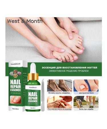 WEST & MONTH Antifungal nail tool 3 pcs - Buy Online on GoSupps.com