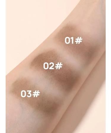 Powder for painting hair eyebrows masking gray hair 02 - Buy Online on GoSupps.com