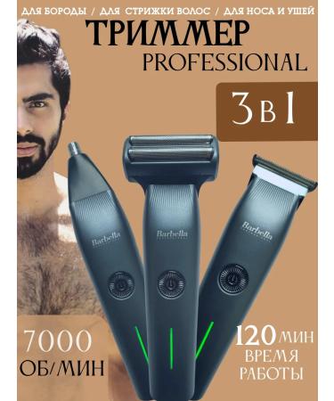 Trimmer for beard and body