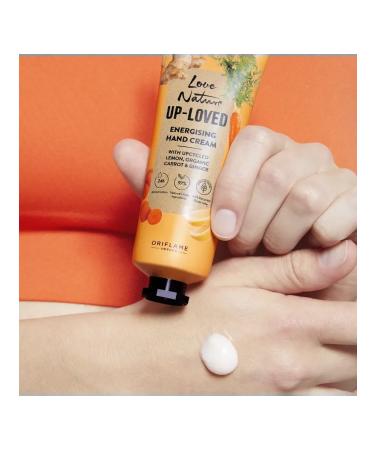 Oriflame Toning hand cream with lemon carrot and ginger - Buy Online on GoSupps.com