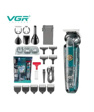 VGR Multifunctional trimmer for the face of the head of the nose and ears V-10