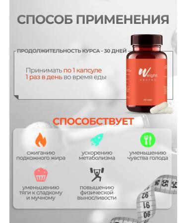 Secret Weight Fat burner 60 capsules are effective for men and women - Buy Online on GoSupps.com