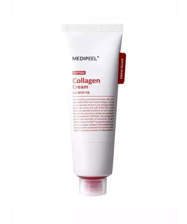 medipeel Cream with collagen and lactobacilli Red Lacto Collagen Cream - Buy Online on GoSupps.com