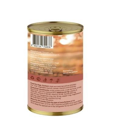 NERO GOLD Canned food for dogs "meat stew" 415g - Buy Online on GoSupps.com