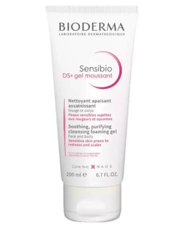 Bioderma Biooderm Gel for washing Sensibio DS+ 200 ml - Buy Online on GoSupps.com