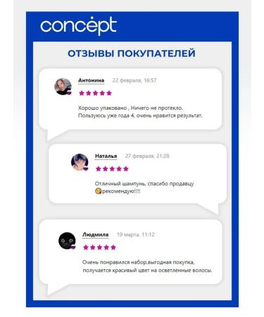 concept Set tint shampoo and hair balm Arctic - Buy Online on GoSupps.com