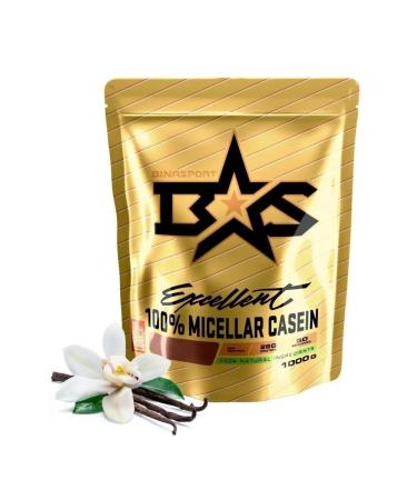 Binasport Micellar casein 1000 g with vanilla taste - Buy Online on GoSupps.com