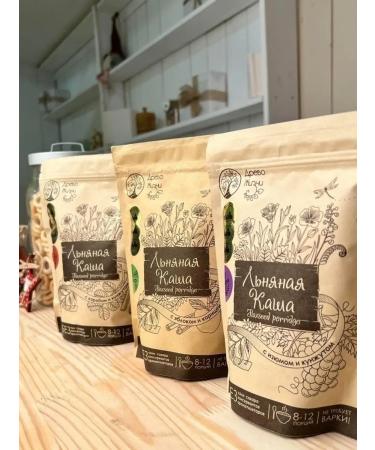 TREE OF LIFE AND SWEET Silent linen porridge with raisins and sesame seeds 400 g - Buy Online on GoSupps.com