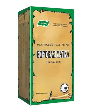 Evalar Borow uterus tea for female health of 20 packets