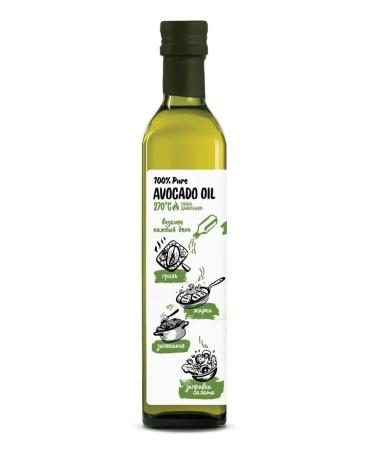 oliomania Avocado oil 500 ml. Refined Spain - Buy Online on GoSupps.com