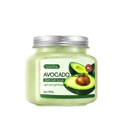 SADOER OFFICIAL Body scrub AvoCado Bath Salt Scrub 350 g