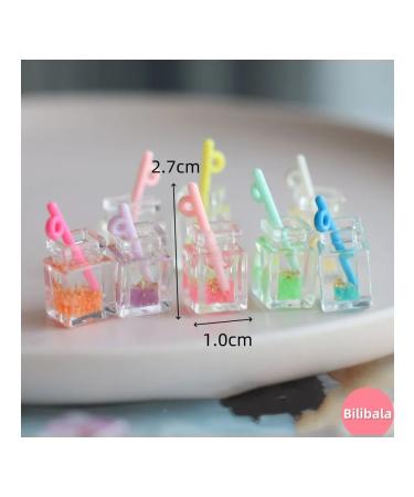 Miniature food for dolls "drinks" (8 pcs) Mirror copper - Buy Online on GoSupps.com