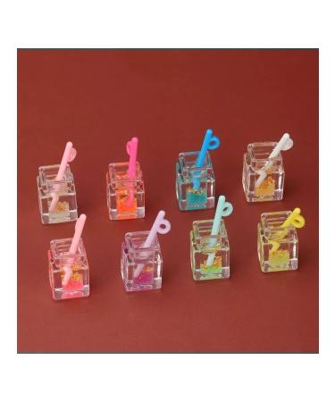 Miniature food for dolls "drinks" (8 pcs) Mirror copper - Buy Online on GoSupps.com