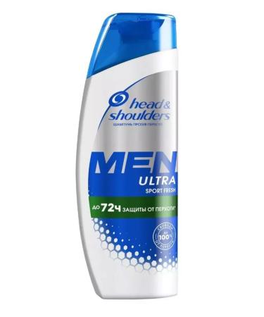 Head & Shoulders Hair shampoo Sports Fresh 2 pcs 400 ml - Buy Online on GoSupps.com