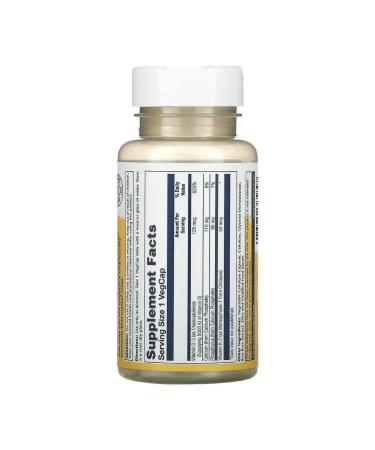Solaray Vitamins D3 and K2 without soy 60 capsules - Buy Online on GoSupps.com