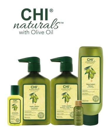 chi NATURALS with Olive Oil with olive oil 340 ml - Buy Online on GoSupps.com