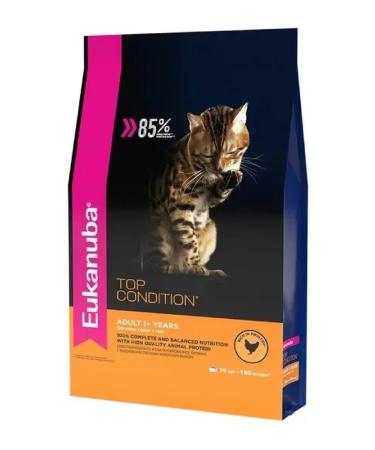 Eukanuba Dry food for cats with chicken 10kg - Buy Online on GoSupps.com