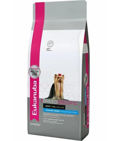 Eukanuba Dry food for the Yorkshire Terrier 2kg - Buy Online on GoSupps.com