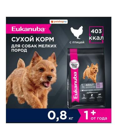 Eukanuba Dry food for dogs with birds 0.8 kg