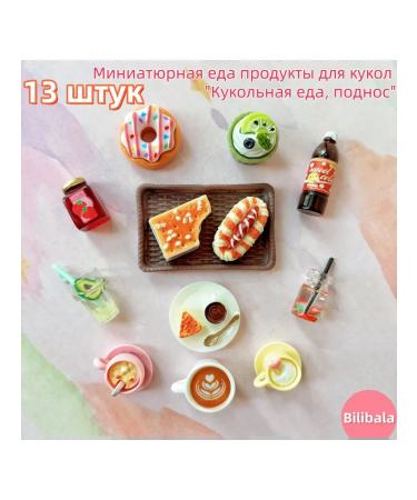 Puppet food cakes drinks Brown coral