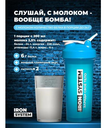 IRON SYSTEM Serum protein for weight loss and mass 900 g - Buy Online on GoSupps.com