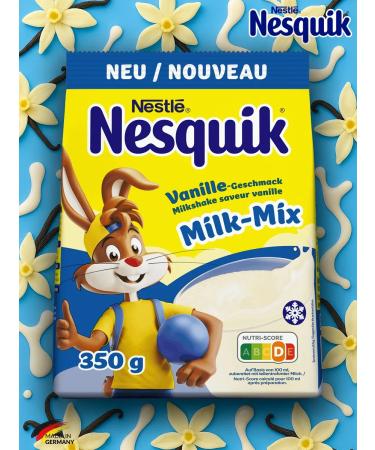 Nestle Vanilla cocoa nesquik soluble Milkshik Nesvik
