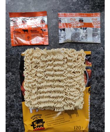 Doshirak Lapsha BP Chan Ramene chicken 5 pcs 120 g - Buy Online on GoSupps.com