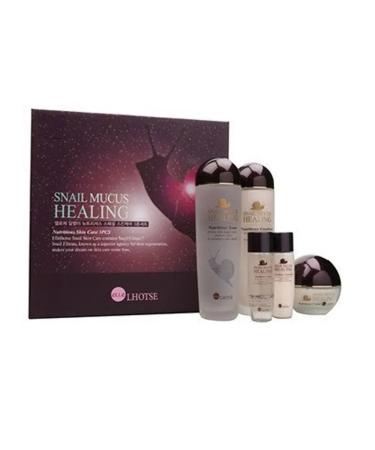 Bergamo A set of complex face care Snail Mucus Healing 3 SET