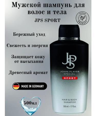 BETTINA BARTY Male shampoo for hair and body Sport 500ml
