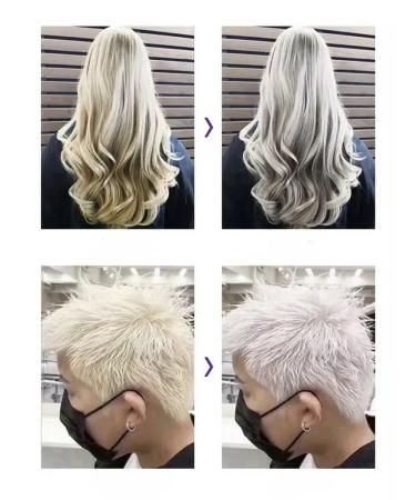 Kerastase Purple Hair Mask neutralizes yellow tones deeply nourishes and brightens light brown platinum white or gray hair. - Buy Online on GoSupps.com