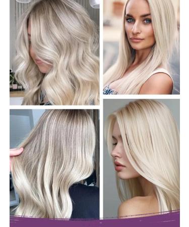 Kerastase Purple Hair Mask neutralizes yellow tones deeply nourishes and brightens light brown platinum white or gray hair. - Buy Online on GoSupps.com