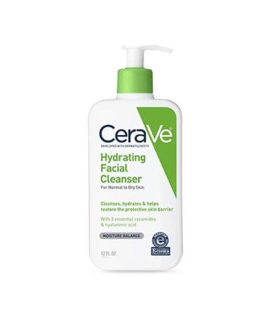 CeraVe Hydrating Facial Cleanser washing gel