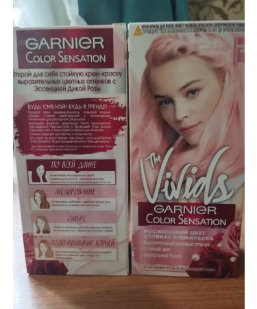 Garnier Pastel-pink hair paste-pink hair-pink cream 40 ml - Buy Online on GoSupps.com