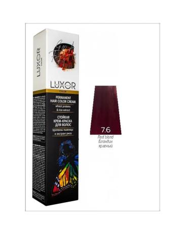 LUXOR Professional 7.6 Blond Red Persistent Creaming