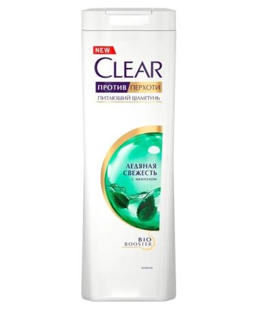 clear Hair shampoo icy freshness with menthol 400 ml