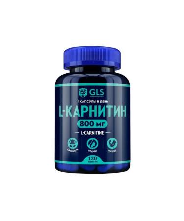 GLS L-carnitine 800 400 mg capsule 120pcs
