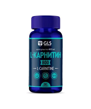GLS L-carnitine 800 400 mg capsule 60pcs