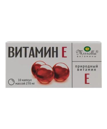 Mirrolla vitamin e capsule 10pcs